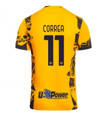 Inter Milan Joaquin Correa #11 Tredjetröja 2024-25 Kortärmad